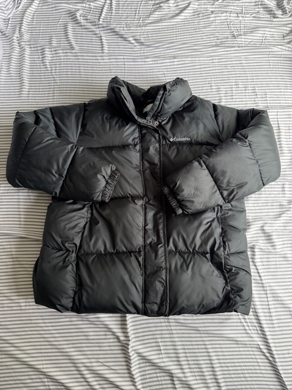 Columbia Black Puffer Coat